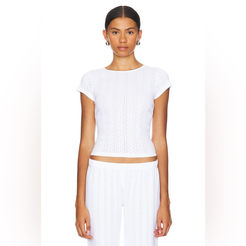 Cou Cou The Regular Baby Tee in White